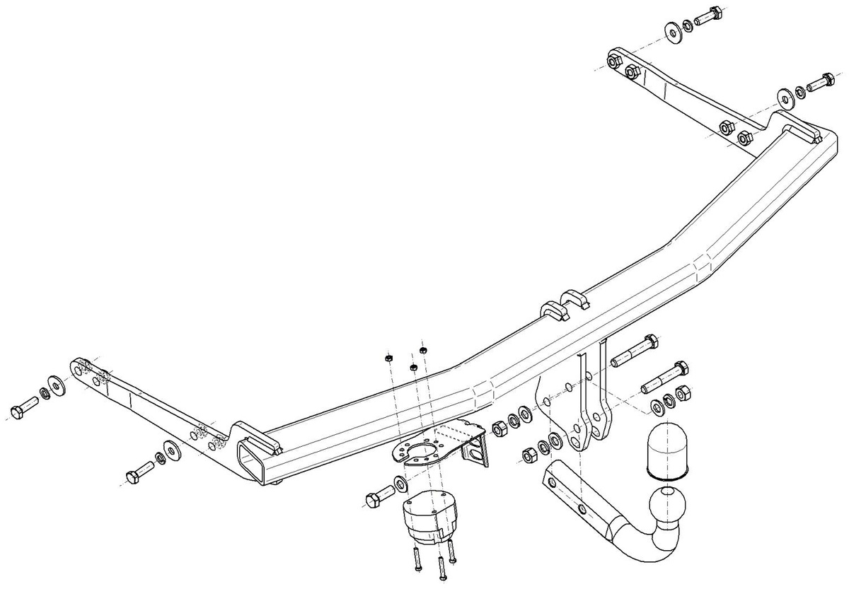 Hak holowniczy Steinhof S-350