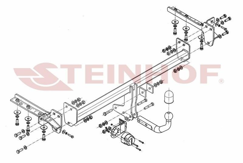 Hak holowniczy Steinhof H-048