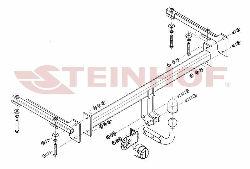 Hak holowniczy Steinhof H-040