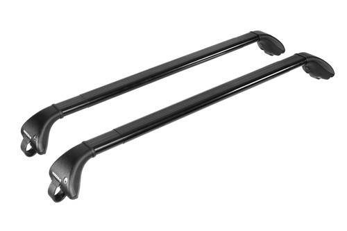 Nordrive N15012 "SNAP-FIT" TELESCOPIC STEEL BARS 110-140CM BLACK COLOR