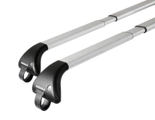Nordrive N15022 "SNAP-FIT" TELESCOPIC ALUMINUM BARS 110-140CM