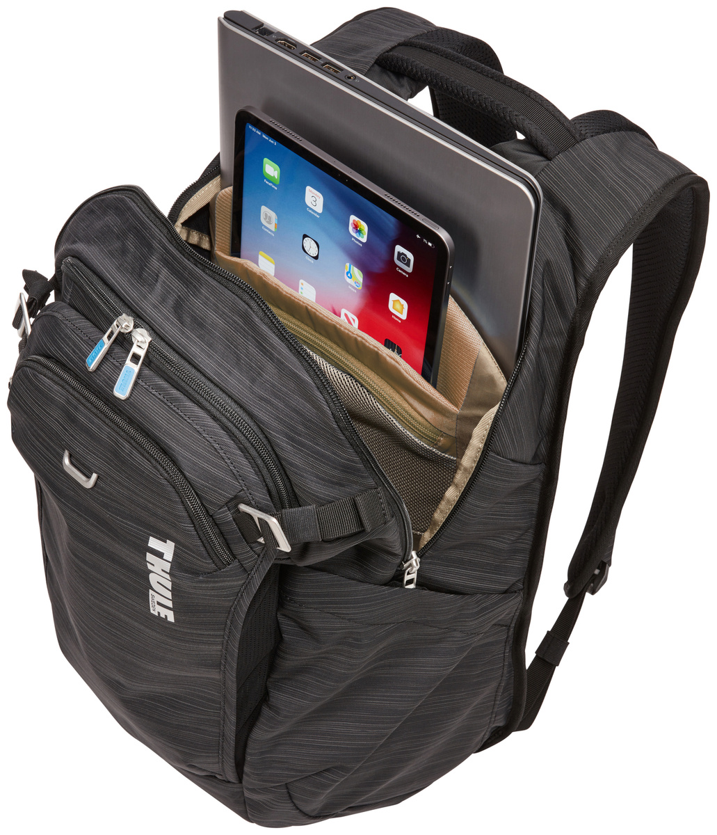 plecak na laptopa 24L czarny | Thule Construct Backpack 24L - Black 3205352