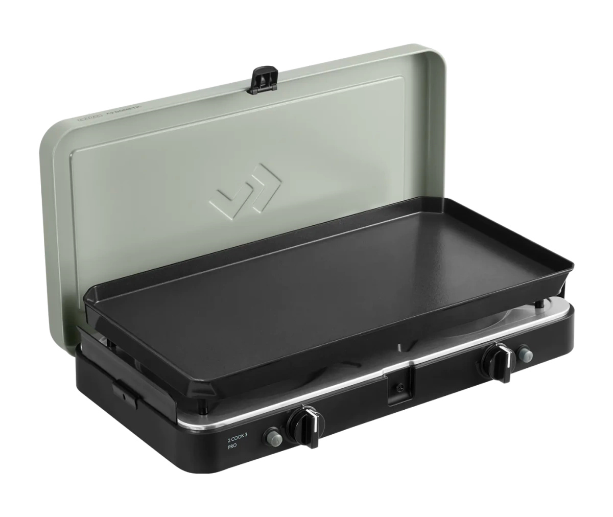 Przenośna kuchenka z płytą 2 Cook 3 Pro Plancha 30mbar 203P1C-15-EF