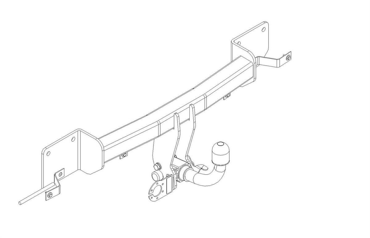 Hak holowniczy Autohak BMW 3 E90 2005-2012