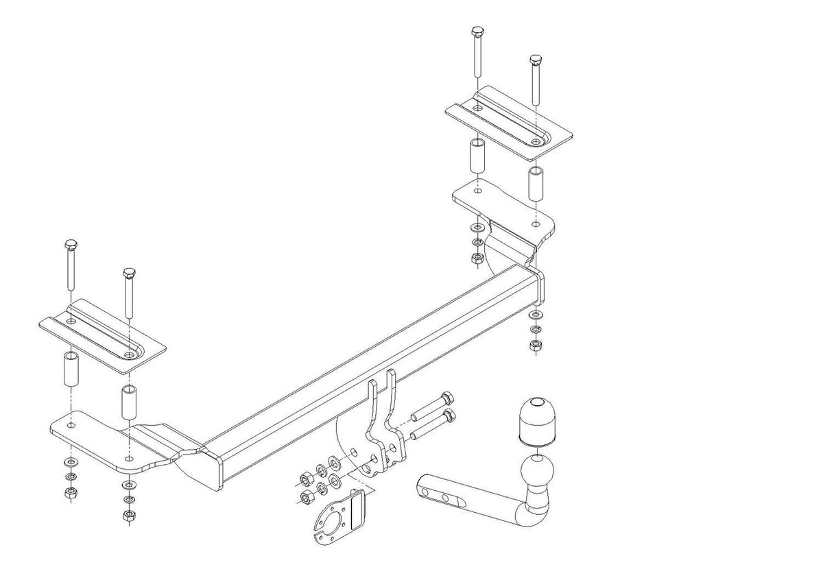 Hak holowniczy Autohak C002