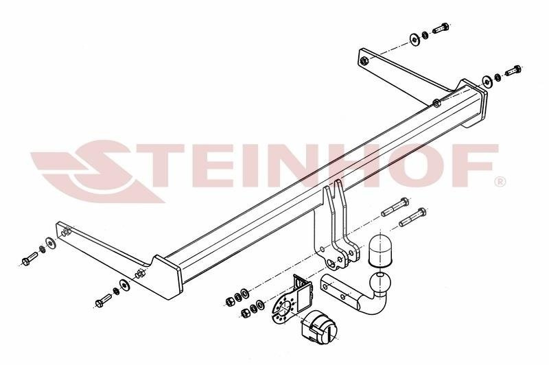 Hak holowniczy Steinhof V-143