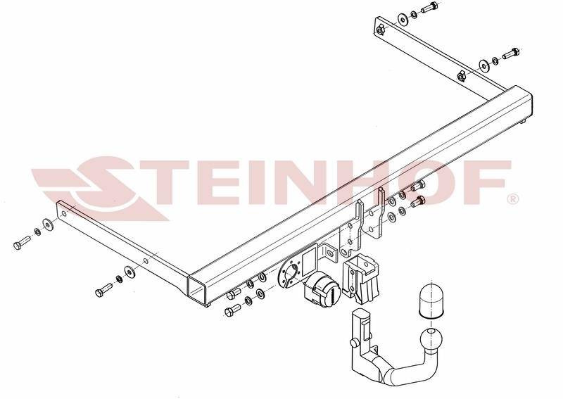 Hak holowniczy Steinhof S-349