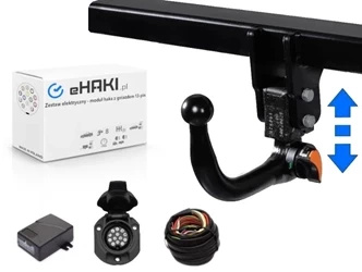 Hak holowniczy  ARAGON + Wiązka 13PIN | BMW Seria 2 F23 Cabrio 2014-2021