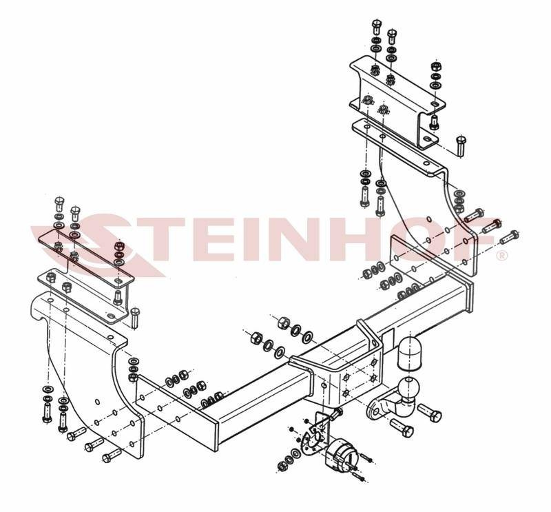Hak holowniczy Steinhof I-015