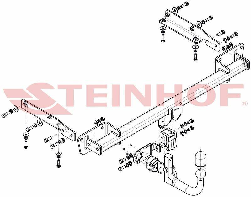 Hak holowniczy Steinhof O-132