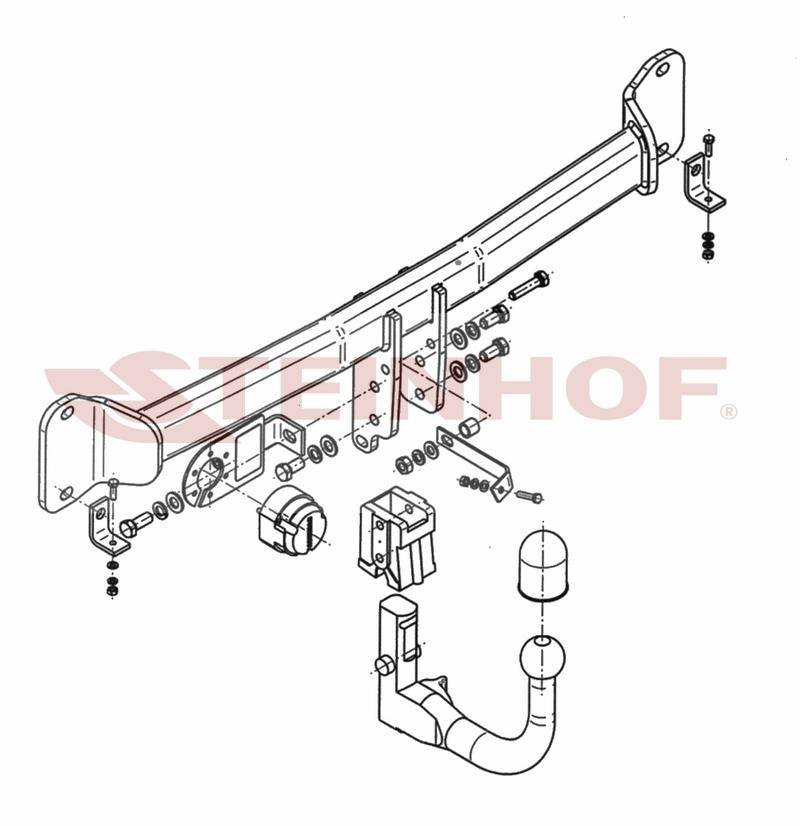 Hak holowniczy Steinhof B-065