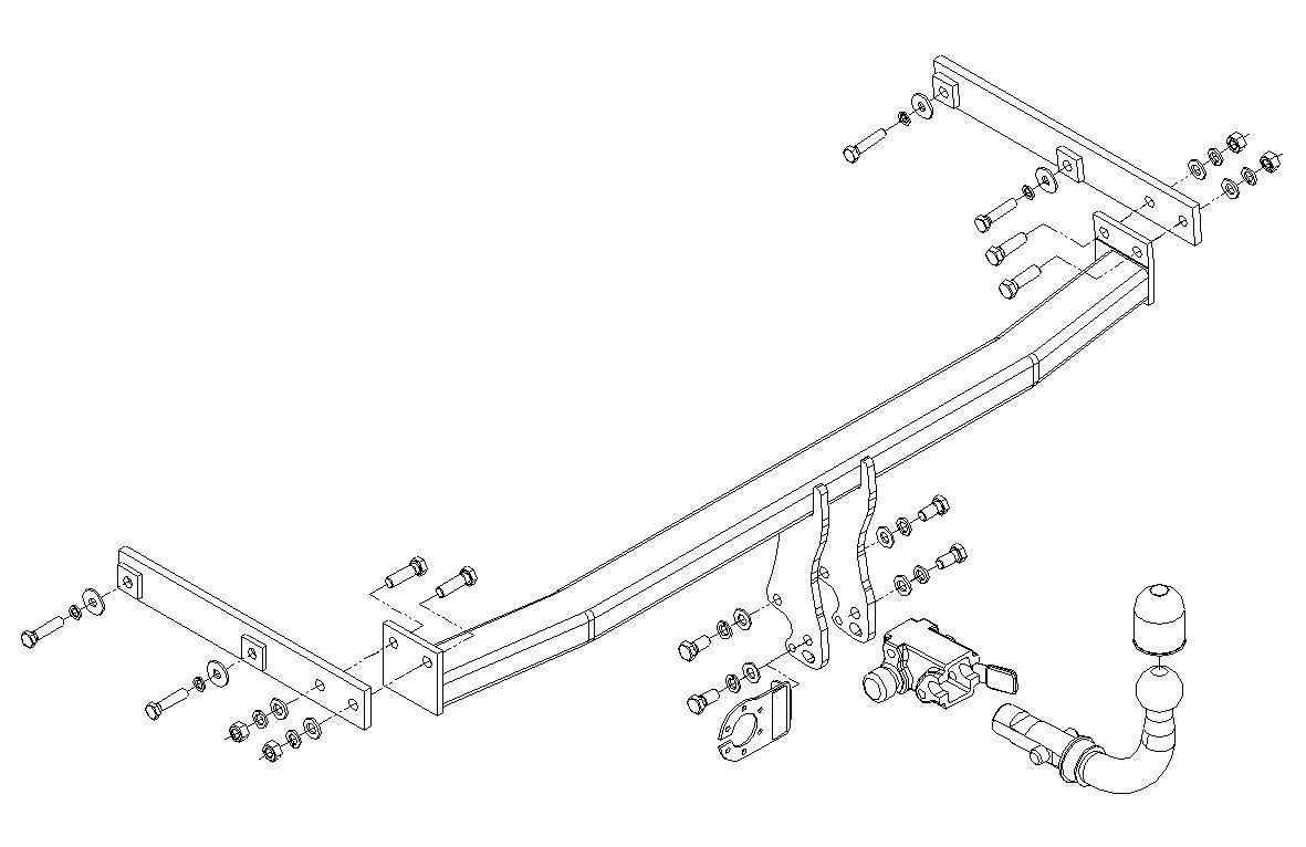 Hak holowniczy Autohak G60A