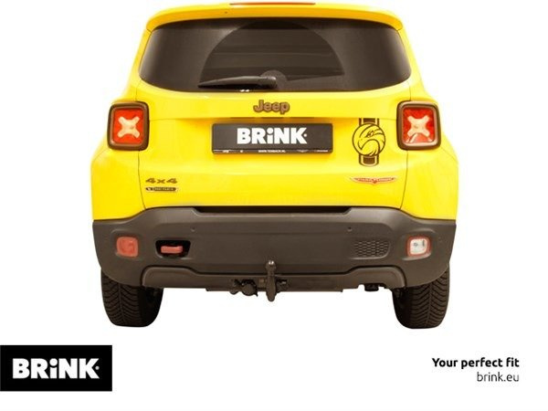 Hak holowniczy wypinany Brink Jeep Renegade 2014-