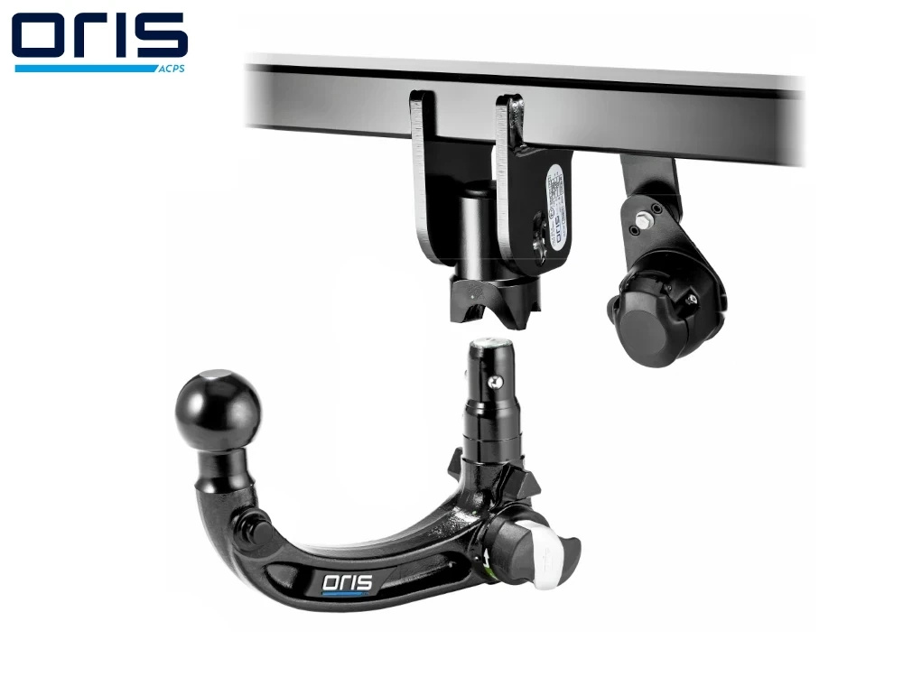 Wypinany pionowo hak holowniczy ORIS VW Volkswagen T6 2015-2024 + Moduł 7PIN