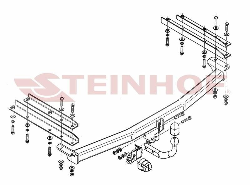 Hak holowniczy Steinhof Chrysler Grand Voyager RT 2008-2011