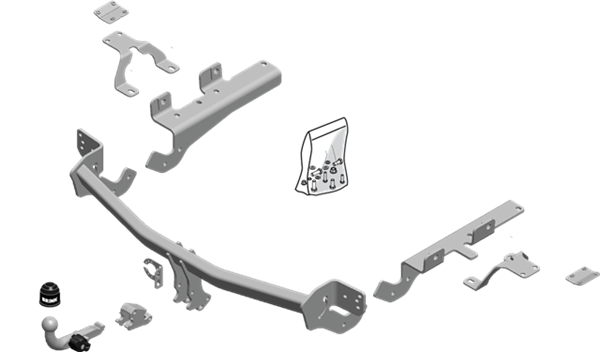 Hak holowniczy Brink 570400