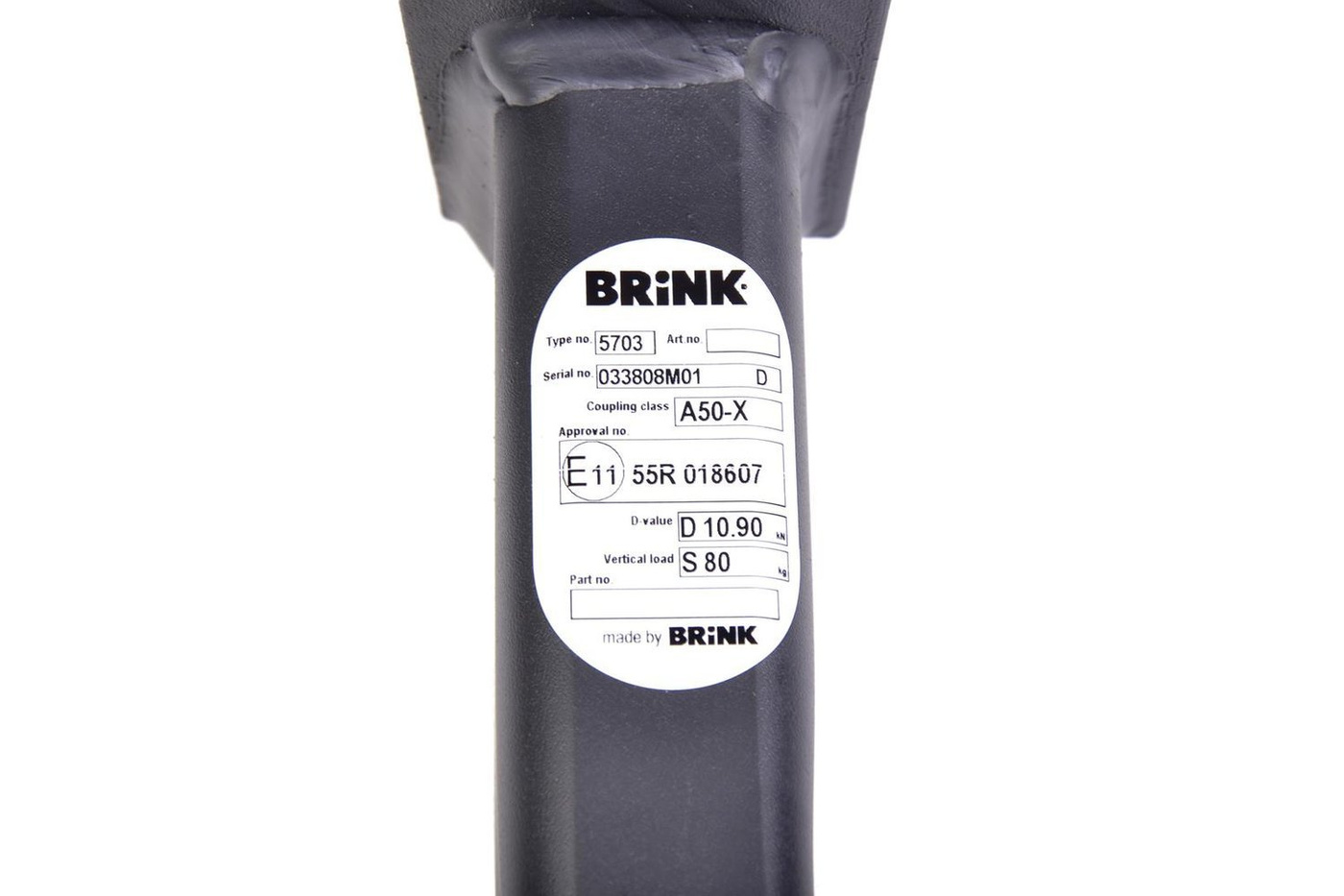 Hak holowniczy Brink 570300