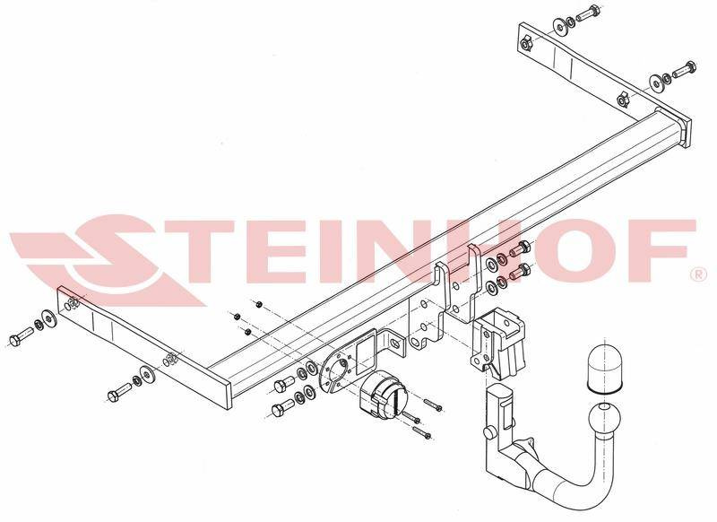 Hak holowniczy Steinhof V-067