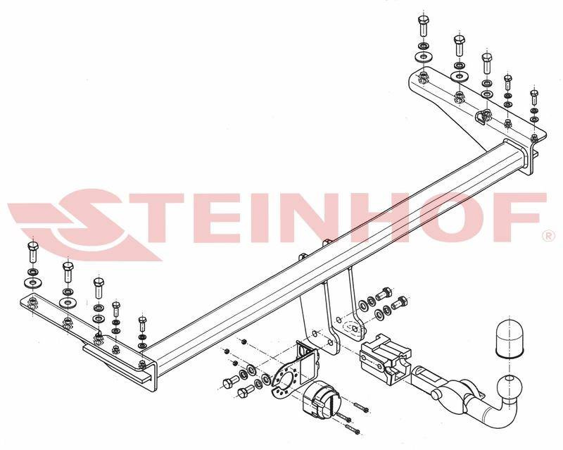 Hak holowniczy Steinhof S-396