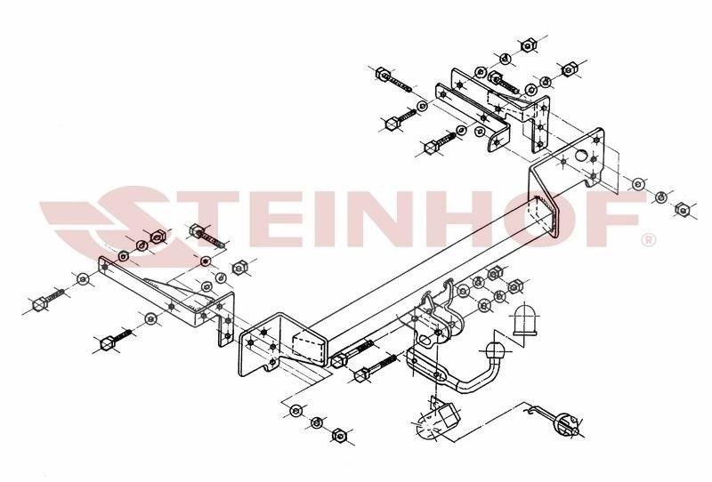 Hak holowniczy Steinhof Renault Clio II 1998-2005