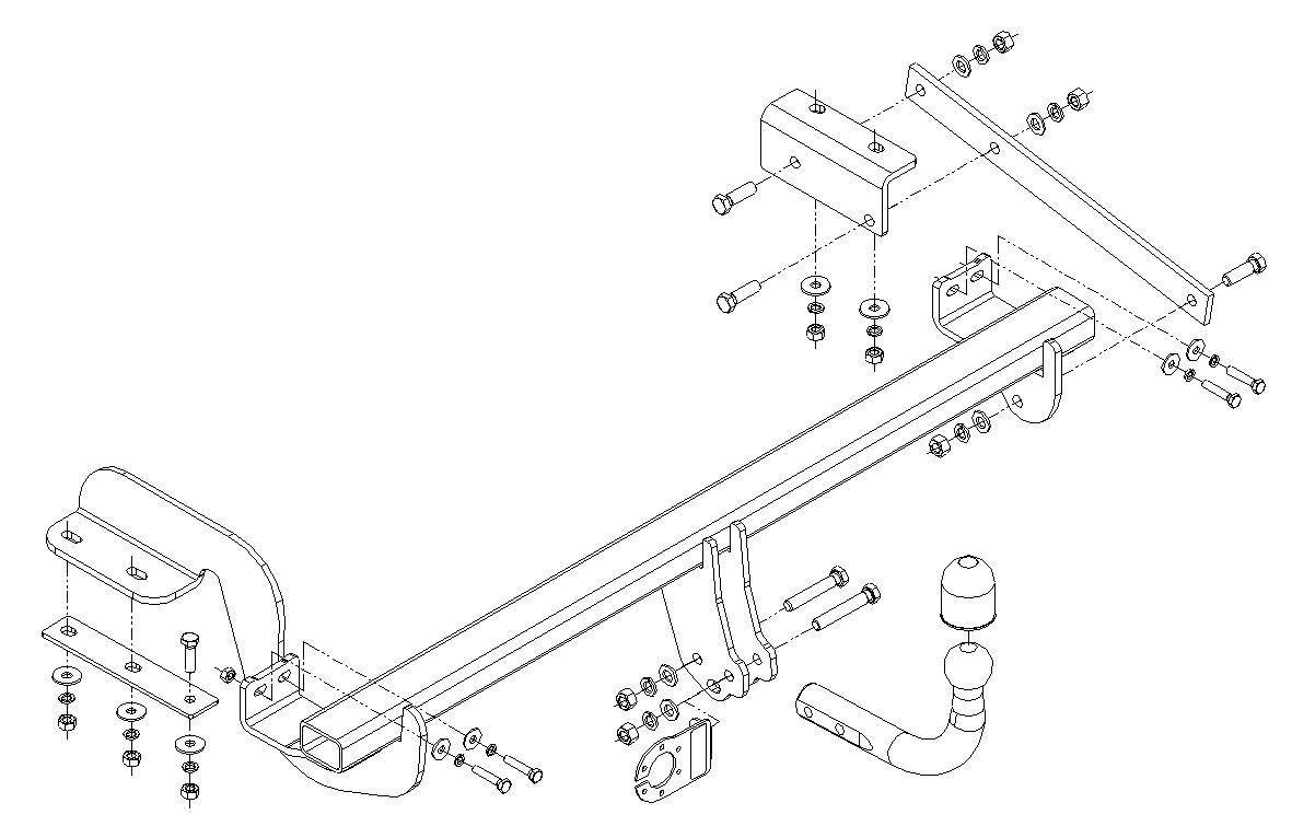 Hak holowniczy Autohak F35