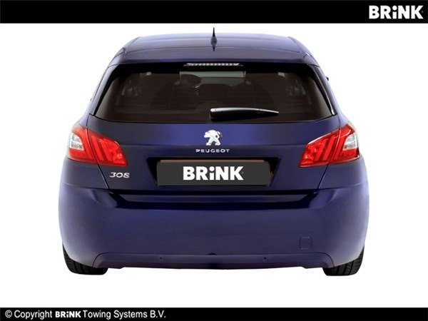 Hak holowniczy Brink Peugeot 308 II Liftback 2013-