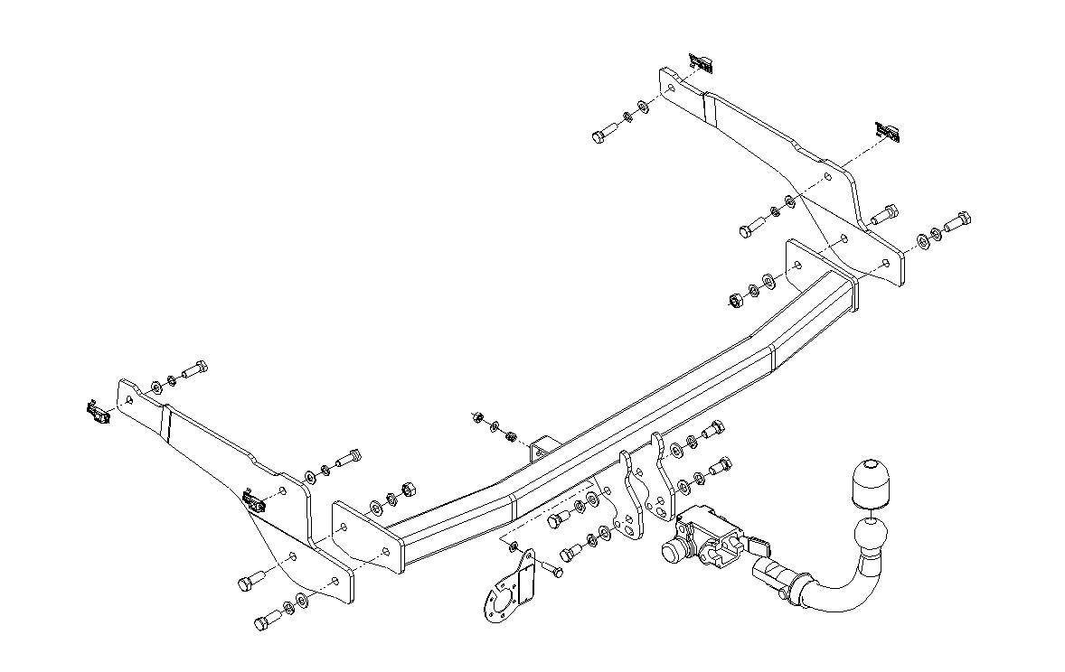 Hak holowniczy Autohak F22A