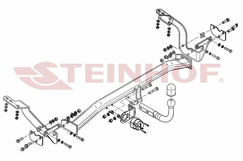 Hak holowniczy Steinhof C-041