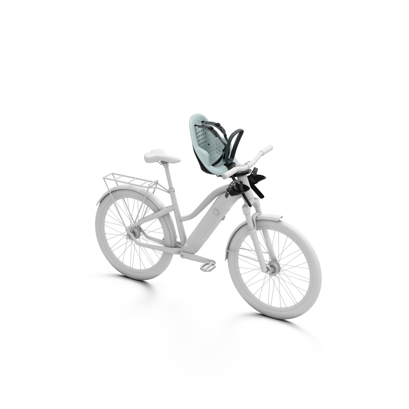 Fotelik rowerowy mocowany z przodu roweru | Thule Yepp 2 Mini- Front Mount | Alaska 12021155