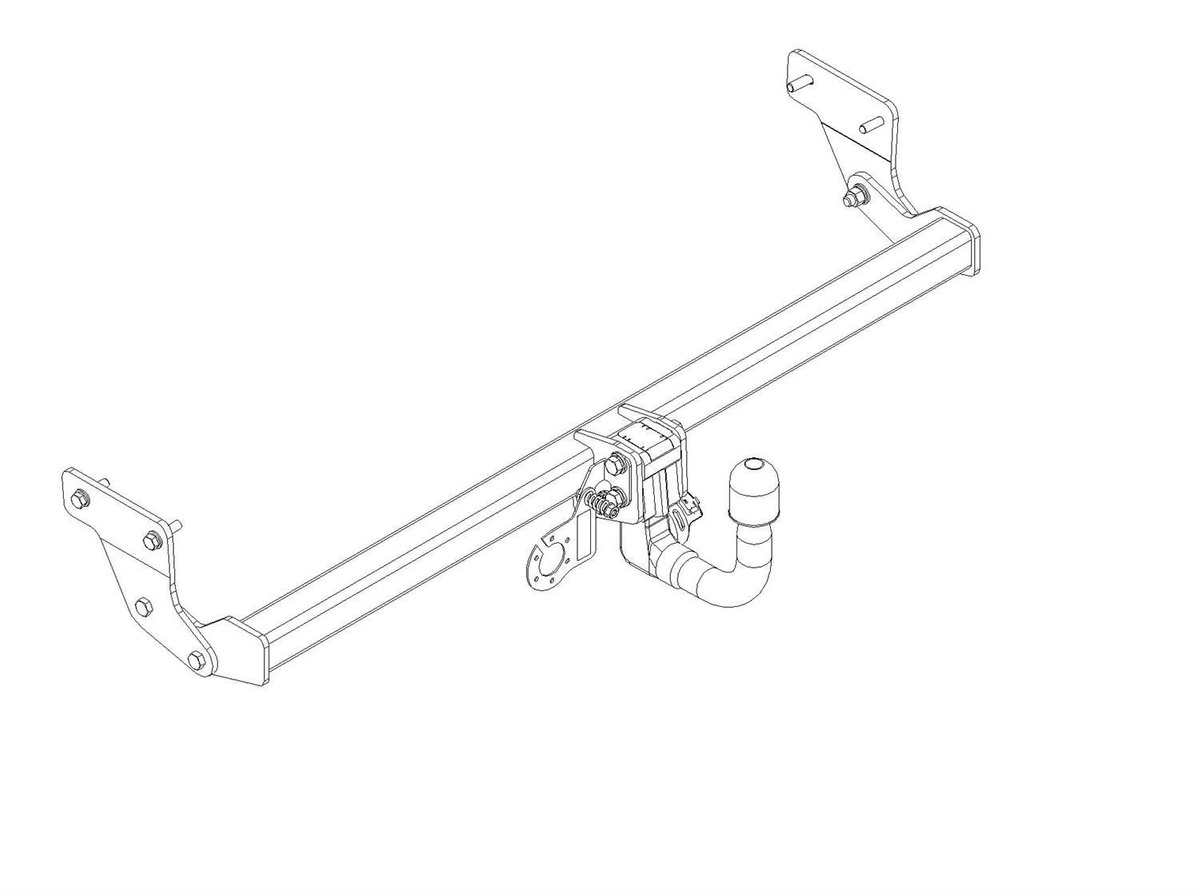 Hak holowniczy Autohak J77V