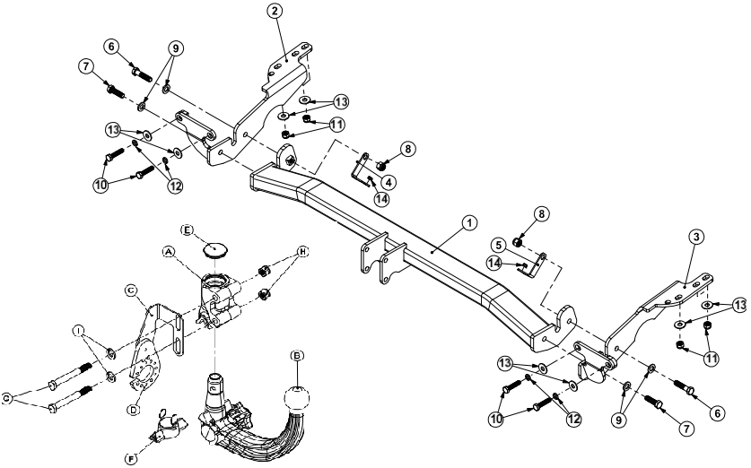 Hak Westfalia Citroen Grand Picasso 2006-2013