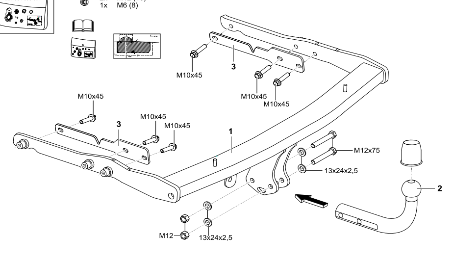 Hak holowniczy Westfalia Ford S-Max 2006-2015