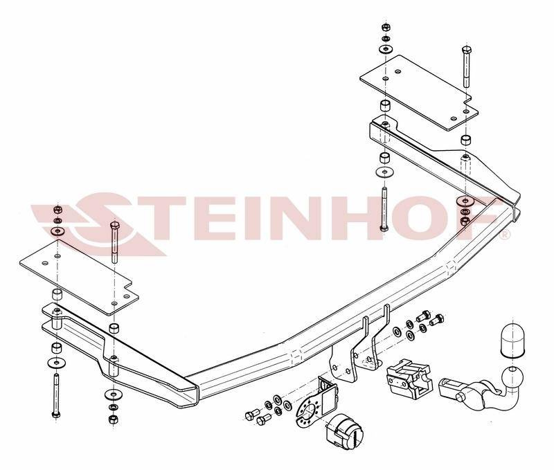 Hak holowniczy Steinhof M-025