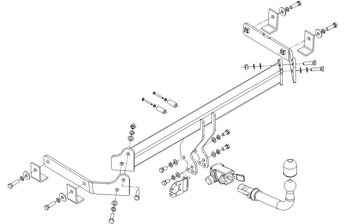 Hak holowniczy Autohak M58A