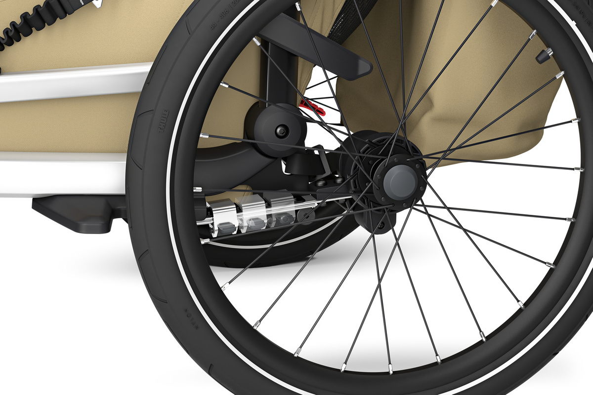 Przyczepka rowerowa | Thule Chariot Cross 2 Single Faded Khaki 10201036