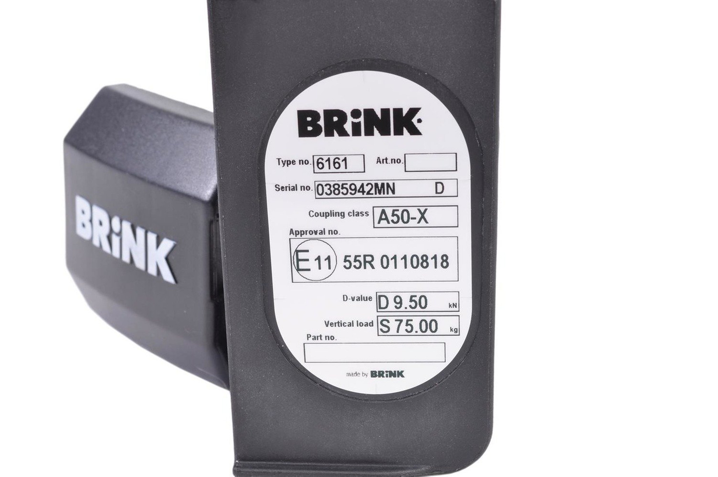 Hak holowniczy Brink 616100