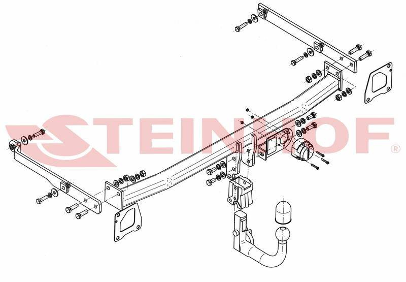 Hak holowniczy Steinhof R-115