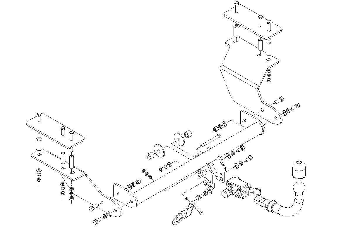 Hak holowniczy Autohak T39A