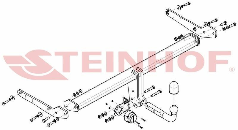 Hak holowniczy Steinhof V-154