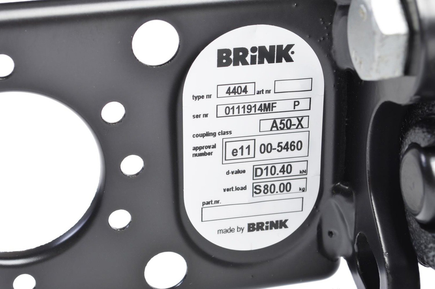 Hak holowniczy Brink SEAT Exeo Sedan 2008-2013
