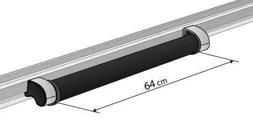 Nordrive N11030 ROLLER KIT FOR KARGO PLUS KP-0,64CM