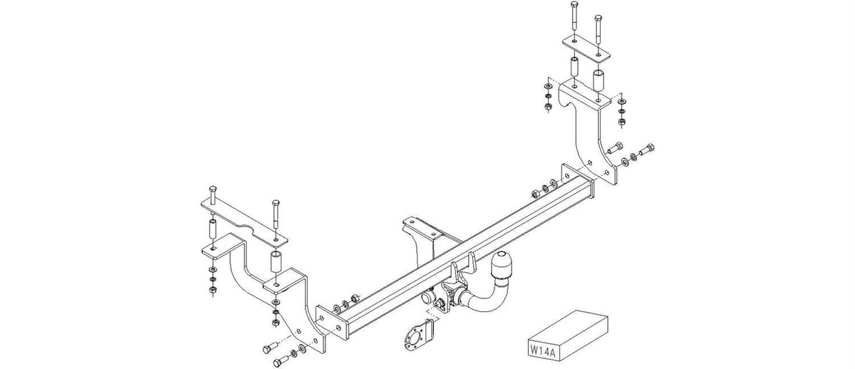 Hak holowniczy Autohak Suzuki Wagon R+ 2000-2002