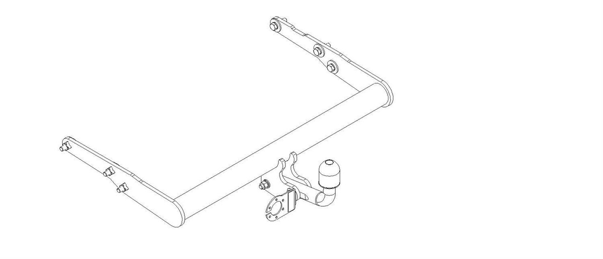 Hak holowniczy Autohak VW T5 Transporter 04.2003-09.2009