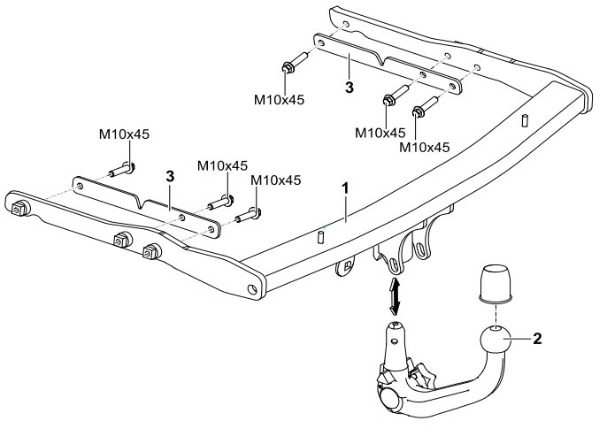 Hak holowniczy Westfalia Ford Galaxy II 2006-2015