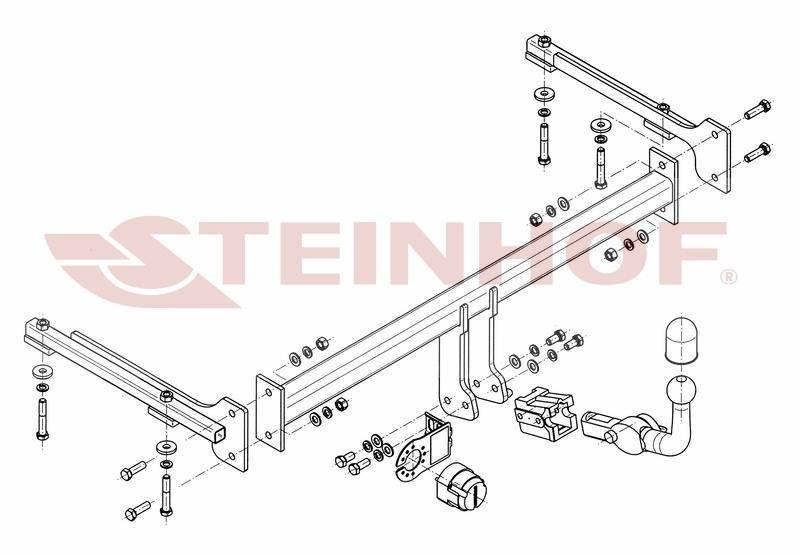 Hak holowniczy Steinhof H-041