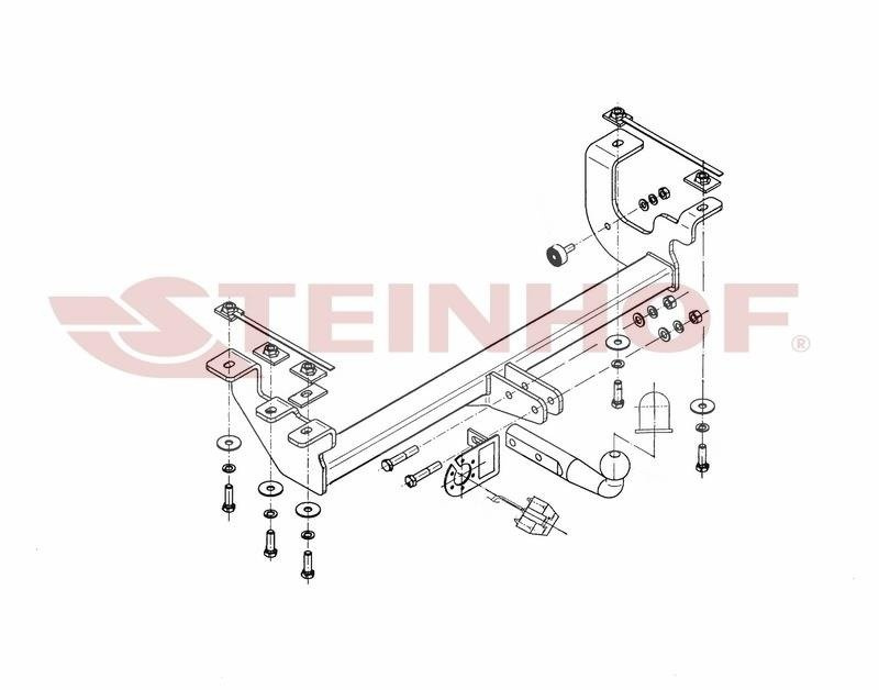 Hak holowniczy Steinhof S-410