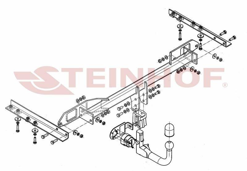 Hak holowniczy Steinhof S-011