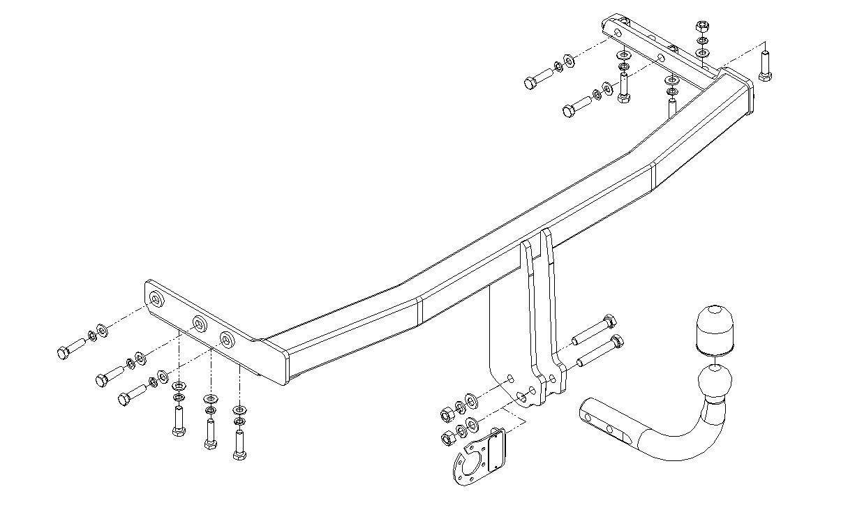 Hak holowniczy Autohak V52A