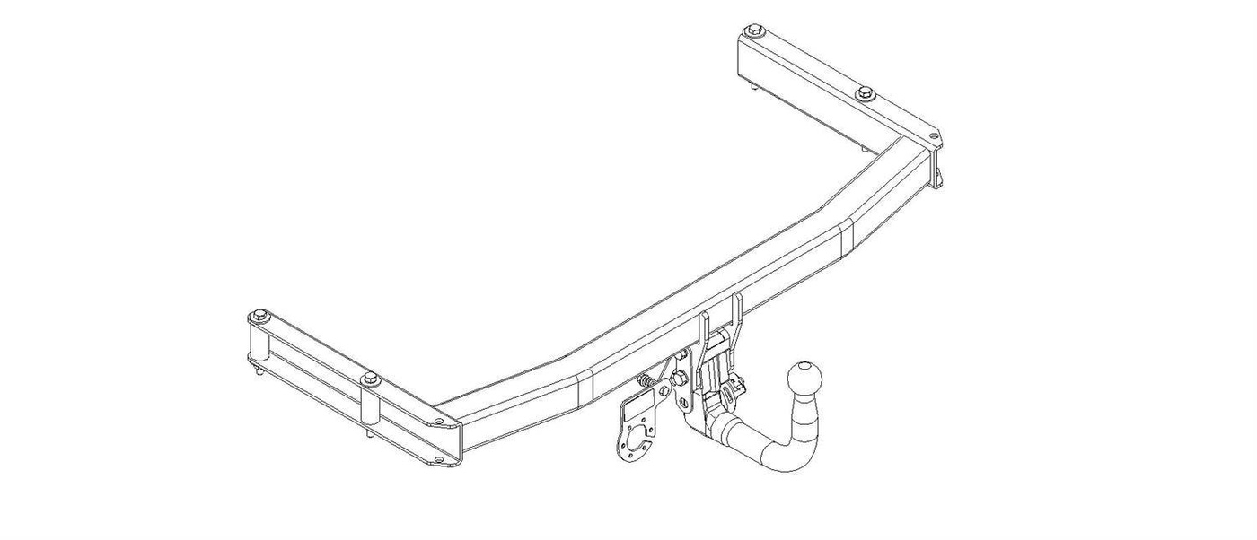 Hak holowniczy Autohak Audi A4 B6 Sedan 11.2000-09.2004