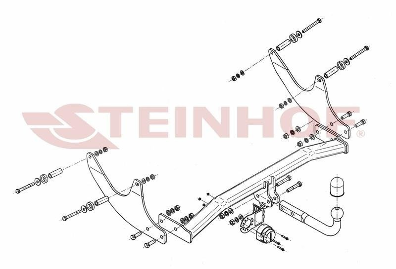 Hak holowniczy Steinhof D-056